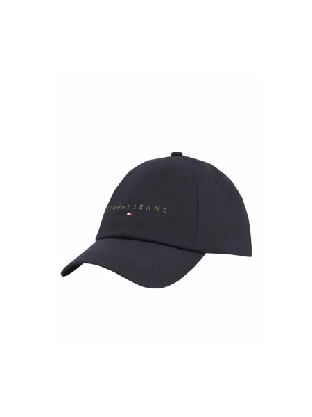 Tommy Jeans Czapka z daszkiem Tjm Linear Logo Cap czarny