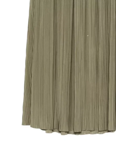 Fusta plisata Samsøe Samsøe verde