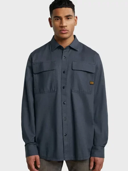 Сорочка G-star Raw синя