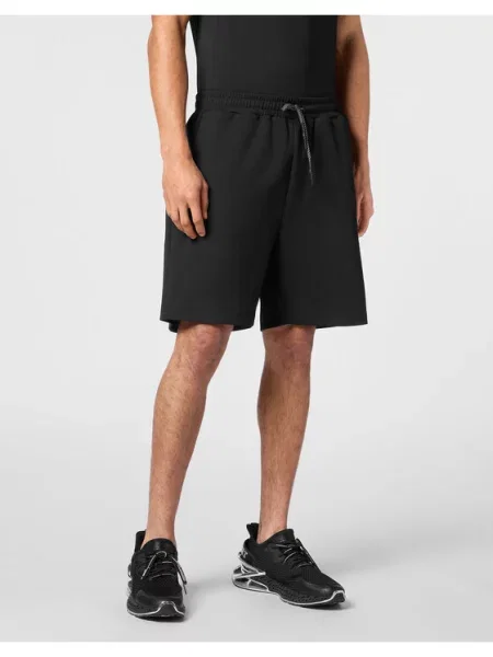 Sportovní kraťasy Plein Sport černé