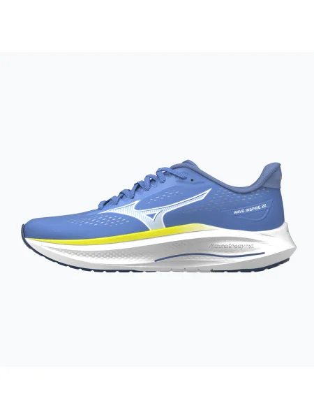 Кросівки для бігу Mizuno Wave Inspire 22 ultramarine/white/lightning yellow білі