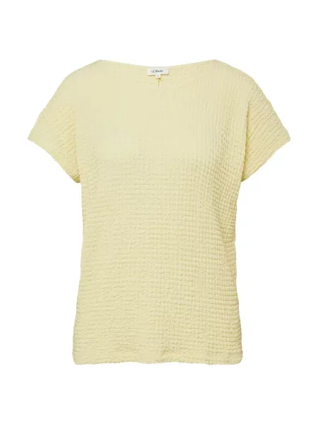 S.Oliver Tricou deschis galben