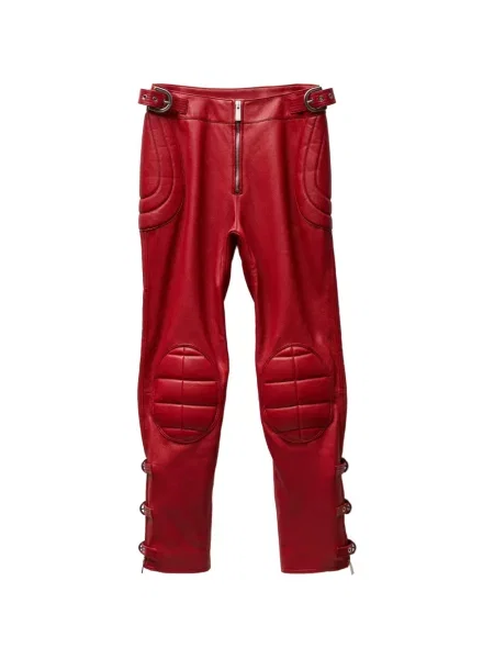 Pantaloni Versace roșu