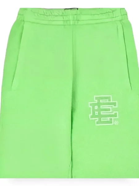 Pantaloni Eric Emanuel cu imagine alergare verde