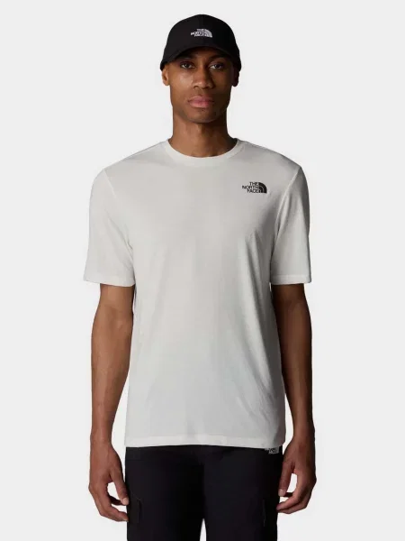 Футболка The North Face білий