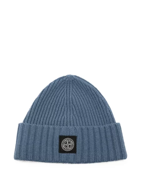 Czapka dziecięca Stone Island niebieska