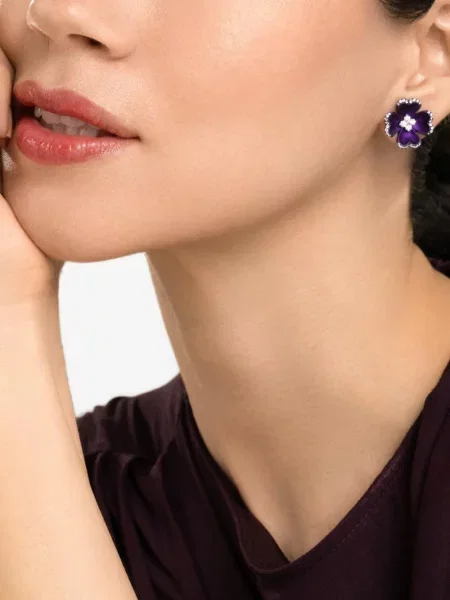 Cercei Saboo Fine Jewels cu model floral