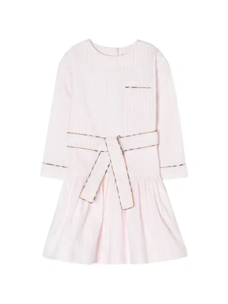 Sukienka dziecięca Burberry różowa