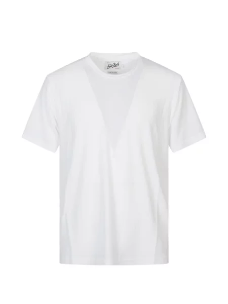 Tricou Mc2 Saint Barth scurt alb