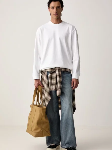 Levi's kavbojke TWISTED BAGGY WIDE LEG modra