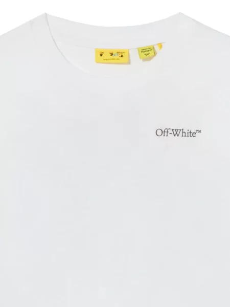 Koszulka dziecięca Off-white biała