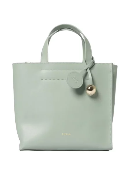 Geantă shopper Furla verde