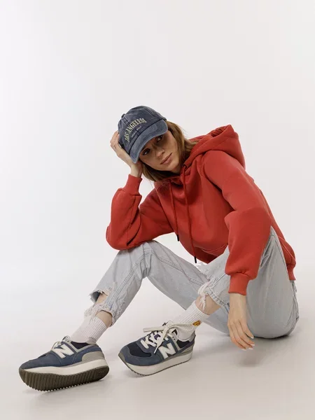 Худі YUKI теракотовий