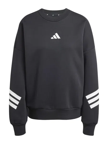 Prugasta vesta Adidas Sportswear crna