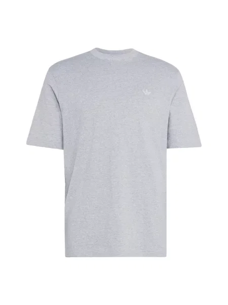 ADIDAS ORIGINALS Tricou Trefoil Essentials' gri