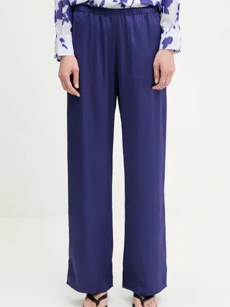 Calvin Klein kalhoty fialové