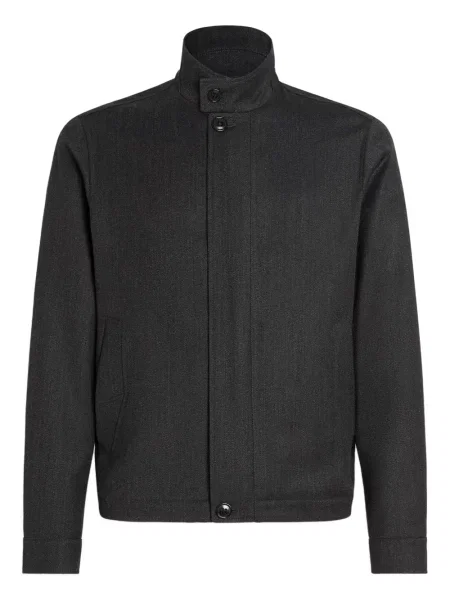 Geacă Zegna de lână negru