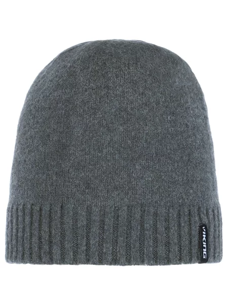 Czapka dla dorosłych VIKING Berit Merino Life Style one size szara