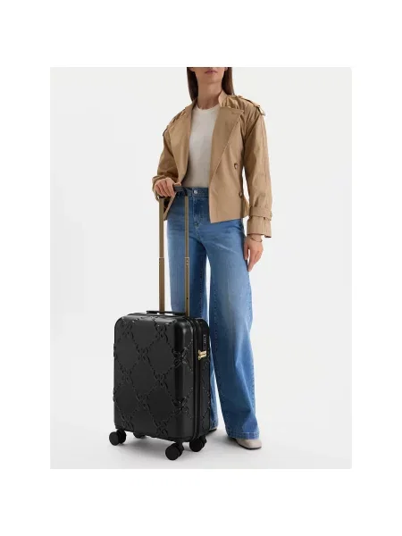 Nine West Valiză de cabină BLACK negru
