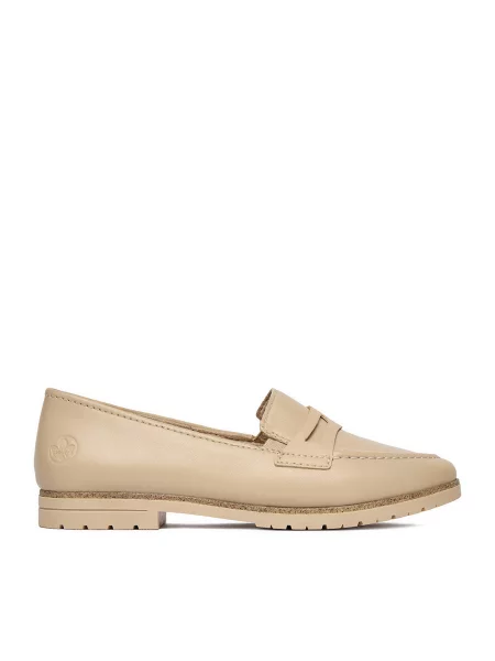 Pantofi loafer Rieker bej