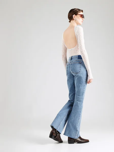 Abercrombie & Fitch Jeans denim albastru
