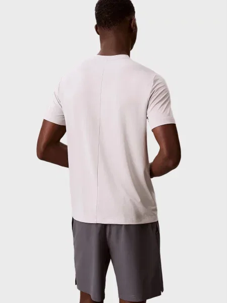 Футболка Calvin Klein с сеткой серая