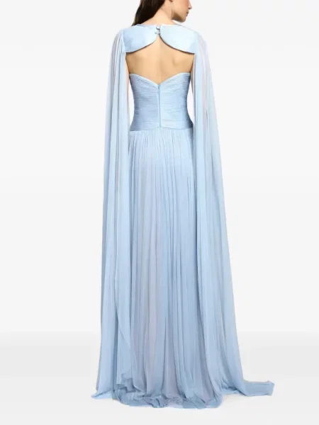 Rochie maxi Cristallini albastru