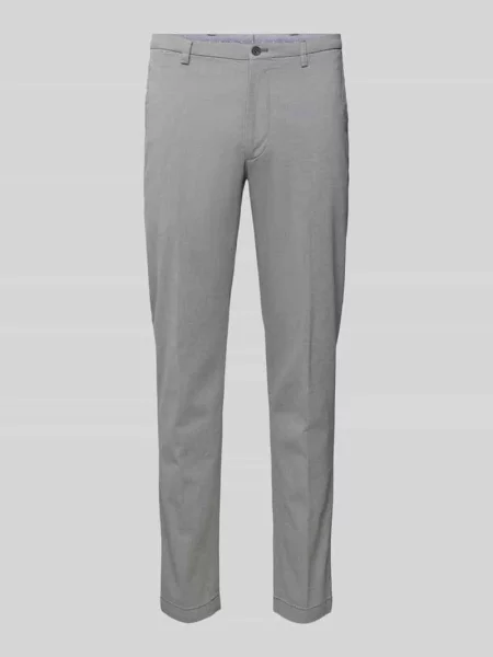Spodnie materiałowe o kroju slim fit z dodatkiem streczu model ‘CiBrody’ Cinque