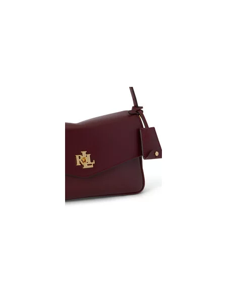 Lauren Ralph Lauren Torba za čez ramo vinsko rdeča