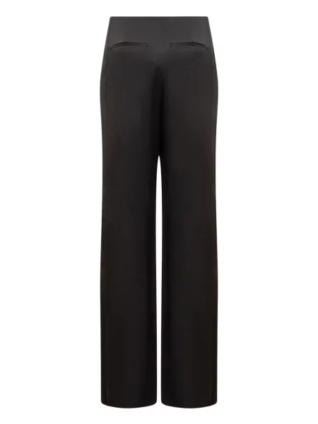 Pantaloni Msgm din satin negru