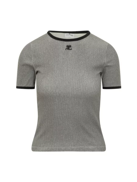 Koszulka Courreges szara