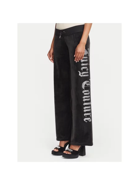 Juicy Couture trenirka OLD GOTHIC OG STRAIGHT črna