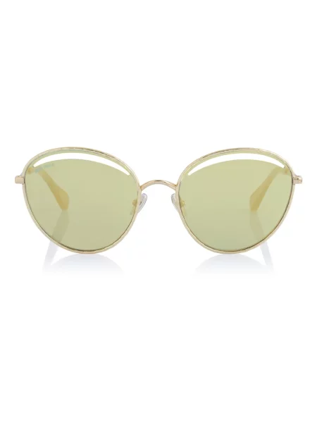 Okulary przeciwsłoneczne Jimmy Choo żółte