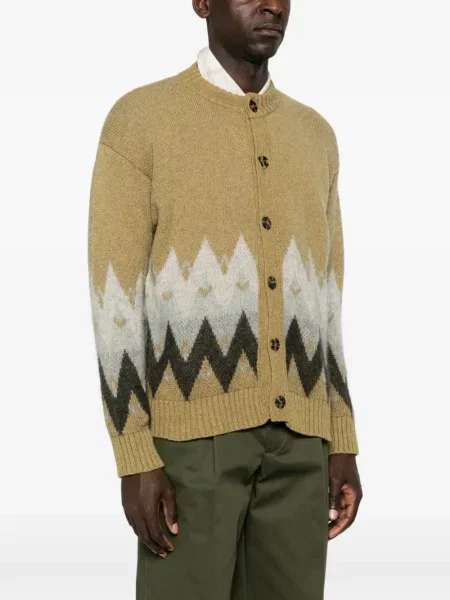 Cardigan Amaranto tricotate verde