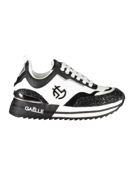 Trampki Gaëlle Paris z autografem czarne