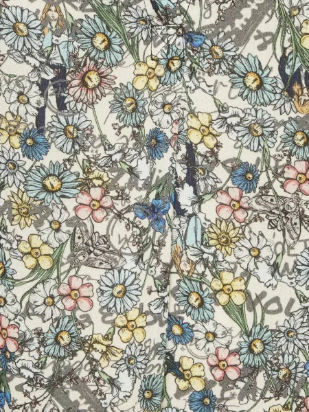 Top Zadig&voltaire cu model floral cu imagine