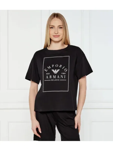 Emporio Armani Tricou | negru