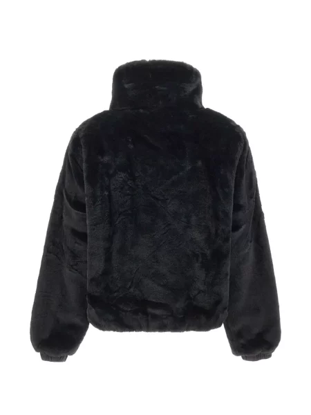 Reversibil geacă Save The Duck cu blană negru