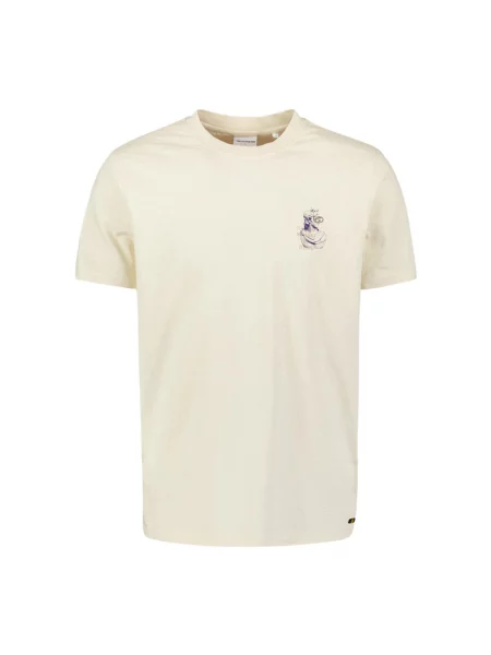 No Excess Majica modra / zelena / oranžno rdeča / naravno bela