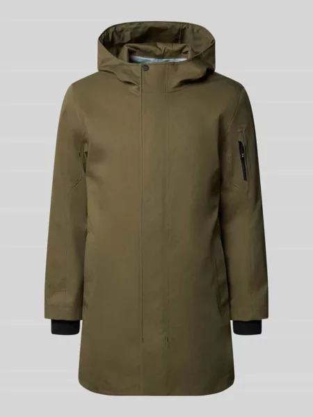 Kurtka w kroju regular fit z mieszanki bawełny model Globe Evo' G-lab oliwkowa