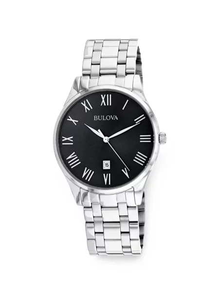 Zegarek Bulova klasyczny czarny