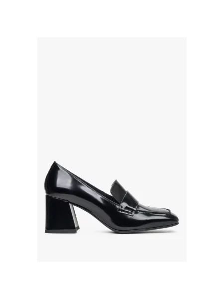 Туфлі лакована шкіра Estro чорні
