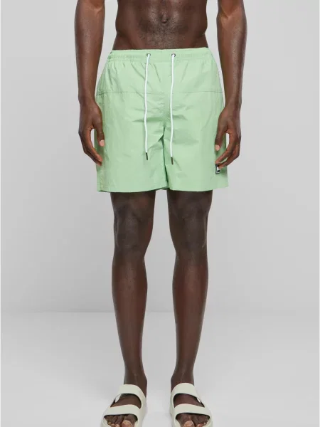 Plavalne hlačke Urban Classics zelena