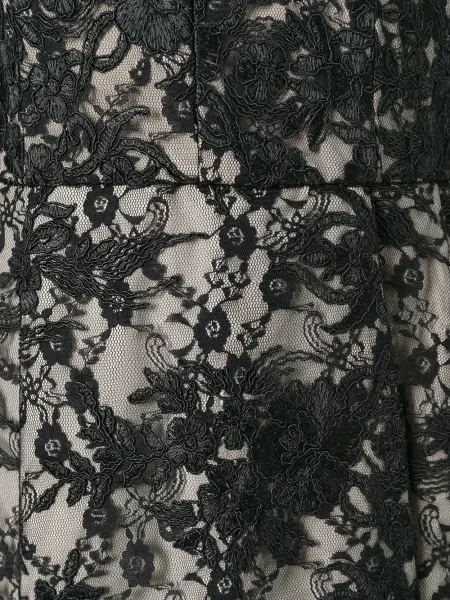 Rochie Alice + Olivia cu decolteu în V de costum negru