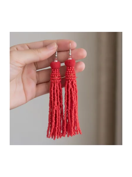 Boho hodinky Isla Bonita By Sigris červená