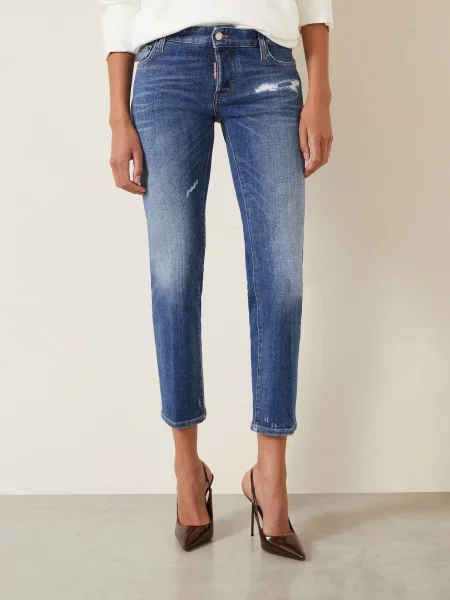 Skinny Džíny Jenna navy blue modré