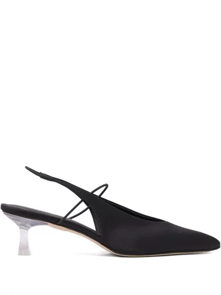 Pantofi cu toc Studio Amelia slingback negru