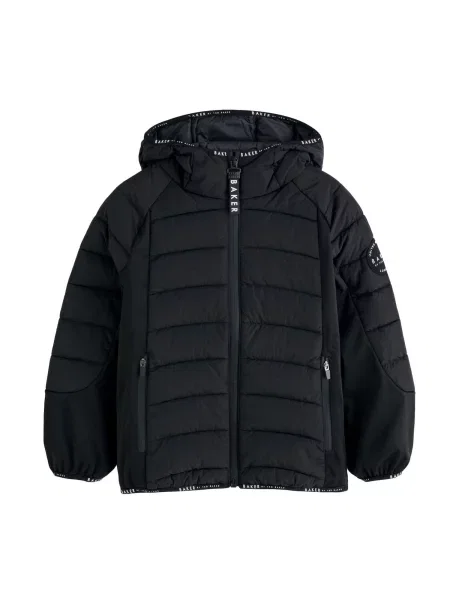 Baker by Ted Baker Geacă de primăvară-toamnă negru