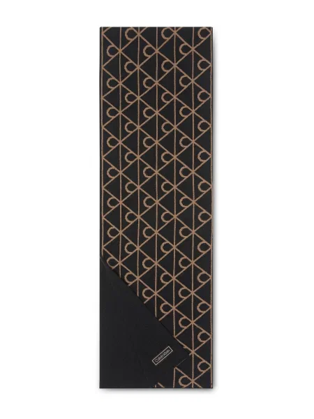 Fular Calvin Klein de lână negru