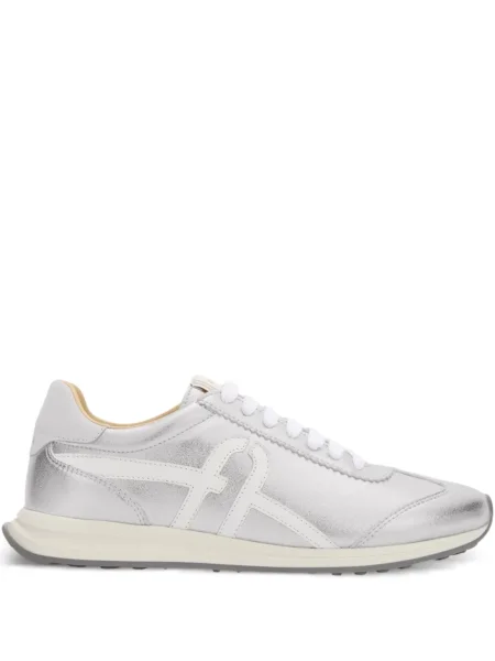 Sneakerși Furla gri